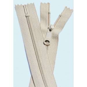   Extra long Pull Slider ~ Closed Bottom ~ 572 Beige (5 Zippers / Pack