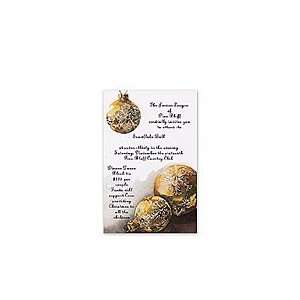  Golden globes Wedding Invitations