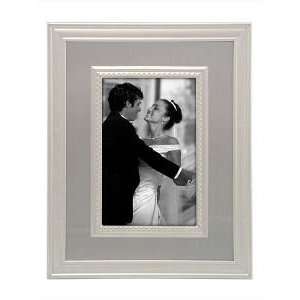   4x6 Picture Frame FASHION METALS   Engagements Silver   Picture Frame