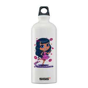  Sigg Water Bottle 0.6L High Maintenance Girl with Kisses 