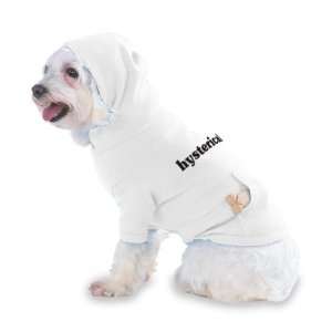 hysterical Hooded T Shirt for Dog or Cat X Small (XS 