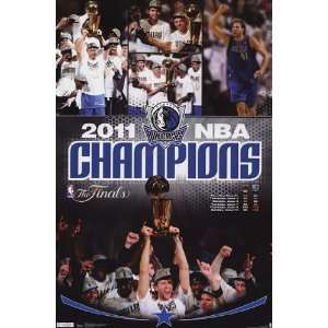  2011 NBA Finals   Celebration 22.00 x 34.00 Poster Print 