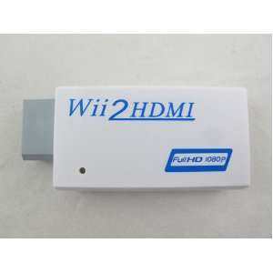  WII TO HDMI 720P OR 1080P HD OUTPUT UPSCALING CONVERTER 