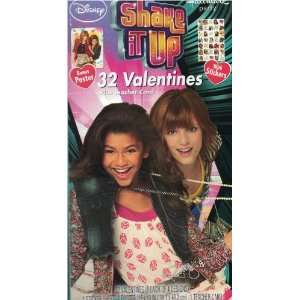  Shake It Up 32 Valentines With Stickers, Bonus Poster and 