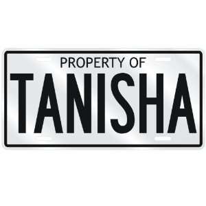  NEW  PROPERTY OF TANISHA  LICENSE PLATE SIGN NAME: Home 