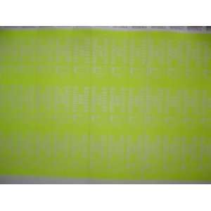 500 Neon Yellow Drinking Age Verified Consecutively Numbered Tyvek 