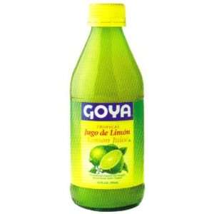 Goya Lemon Juice   Jugo De Limon 32 oz  Grocery & Gourmet 