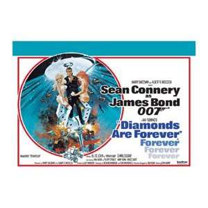  DIAMONDS ARE FOREVER ~ 007 ~ JAMES BOND ~ MOVIE POSTER 