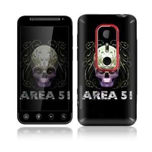 HTC Evo 3D Decal Skin   Area 51 