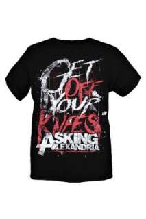  Asking Alexandria Get Off Your Knees T Shirt: Clothing