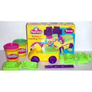  Play doh Barney Traveling Trailer Set: Toys & Games