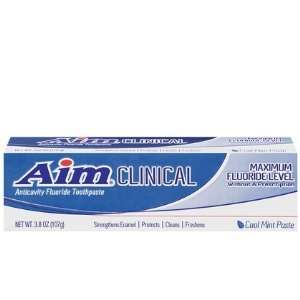  AIM Clinical Anticavity Fluoride Toothpaste 3.8 oz: Health 