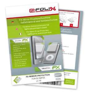 : atFoliX FX Mirror Stylish screen protector for Olympus LS 10 / LS10 