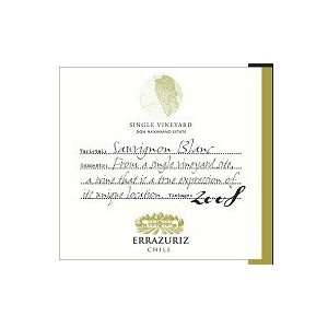  Errazuriz Sauvignon Blanc Single Vineyard 750ML: Grocery 