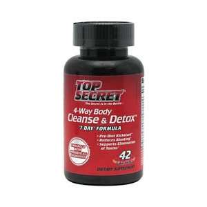  Top Secret Nutrition 4 Way Body Cleanse & Detox: Health 
