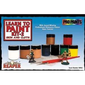  Paint Learn to Paint Kit 2 Flesh & Cloth RPR 08902 Toys & Games