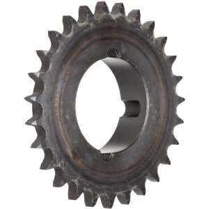 Sprocket, Hardened Teeth, Taper Bushed, Type B Hub, Single Strand, 08B 