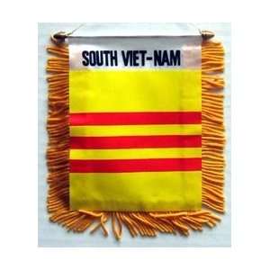  South Vietnam   Window Hanging Flag Automotive