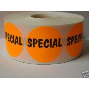  1000 1.5 inch Round SPECIAL Retail Price Labels Stickers 