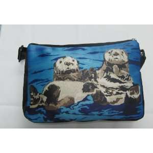  Sea Otters Large Messenger Bag: Everything Else