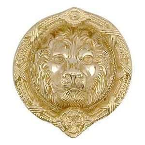 Large Brass Royal Lion Door Knocker:  Home & Kitchen