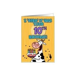    I herd it was your birthday   10 years old Card: Toys & Games