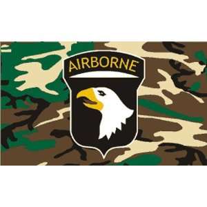  3x5 ft 101st Airborne Camou Flag: Patio, Lawn & Garden