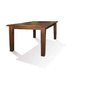   Rect. Ext. Dining Table Extends To 96 Straight Legs: Home & Kitchen