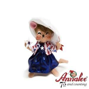  Annalee Patriotic Girl Mouse: Sports & Outdoors