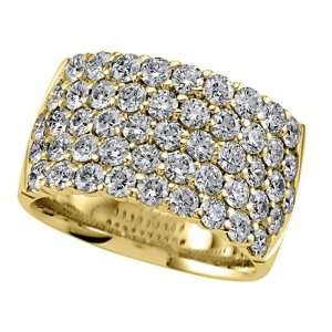 Karina B(tm) Diamond Round Band in 18 kt Yellow Gold Size 4.5 LIFETIME 