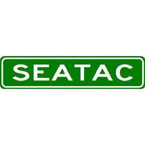  SEATAC City Limit Sign   High Quality Aluminum: Sports 