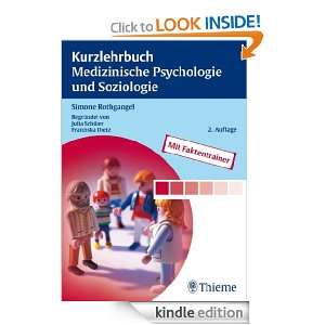 Kurzlehrbuch Medizinische Psychologie und Soziologie (German Edition 