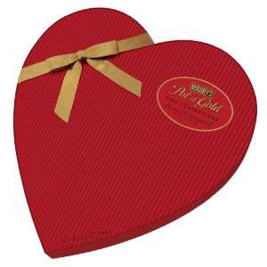 Valentines Hersheys Pot of Gold Pecan Caramel Clusters Heart Box, 6.5 