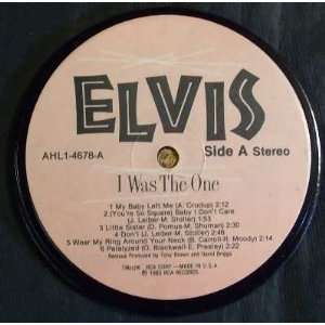  Elvis Presley   I Was The One (Coaster): Everything Else