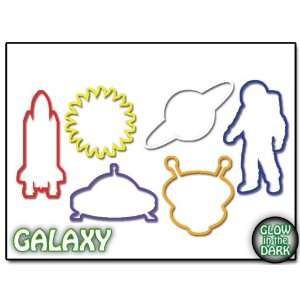 Rubbands Silly Bandz style 12 pack Galaxy Toys & Games