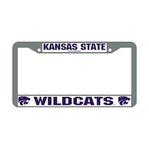 Caseys Distributing 9474613061 Kansas State Wildcats Chrome License 