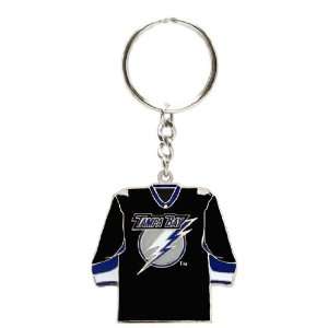   Bay Lightning   NHL Home Away Team Jersey Key Chain: Sports & Outdoors