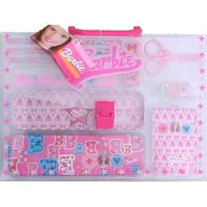  Barbie Girl Portable Stationery kit School Accessories 