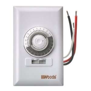  2 each: Woods In Wall 24 Hour Programmable Timer (59017 