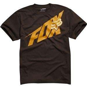  Fox Racing Superfast T Shirt   X Large/Dark Brown 