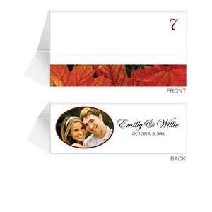  70 Photo Place Cards   Sweet Autumn Pop: Office Products