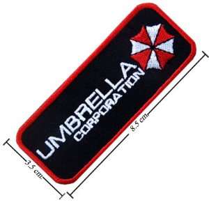  Resident Evil Umbrella Logo 3 Iron On Patches: Everything 