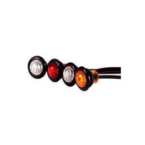  3/4 LED Combination Clearance Marker Light Red with Clear 