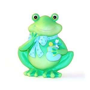  Hops & Kisses Frog Bank for Baby Boy Adorable Nursery 