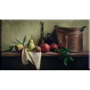  Janes Pears 16x9 Streched Canvas Art by Aristides 