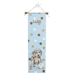  Sparky Hand Painted Canvas Growth Chart: Baby