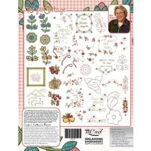 Kayes Cottage Embroidery Designs by Kaye England on a Multi Format USB 