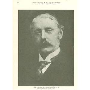  1906 Charles Algernon Parsons Creator Steam Turbine 