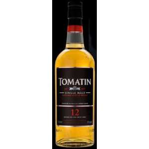  Tomatin 12 Year Old Highland Single Malt Scotch 750ml 
