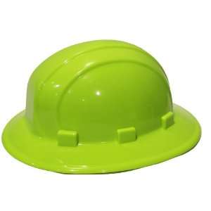 ERB 19521 Omega II Full Brim Hard Hat with Slide Lock, Flourescent 